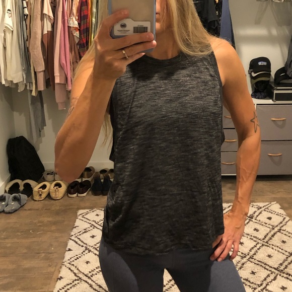 lululemon athletica Tops - Lululemon Gray heathered tank size 8